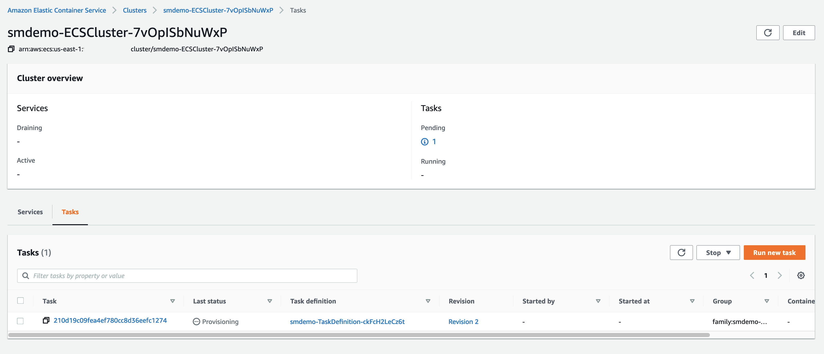 ecs-cluster-tasks