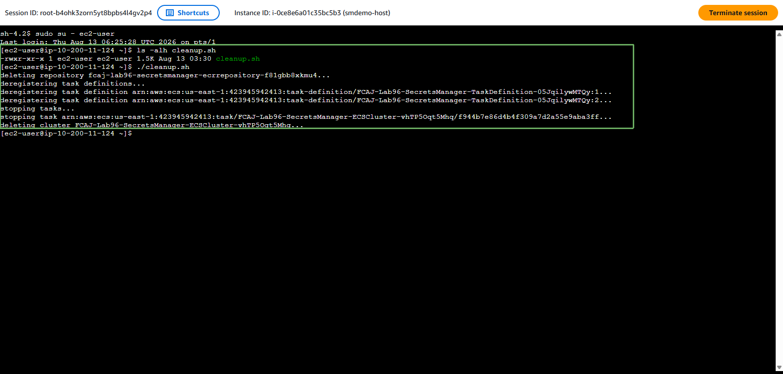shell-cleanup